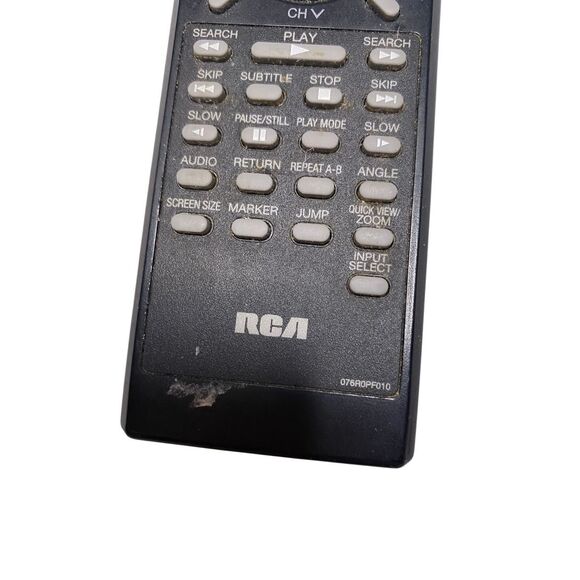 RCA 076R0PF010 TV DVD Player Remote Control Replacement Electronics Media - Picture 3 of 7